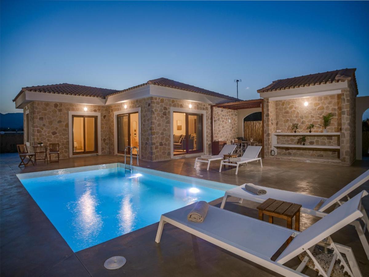 Villa Terra - Laganas Stone Villas Luaran gambar